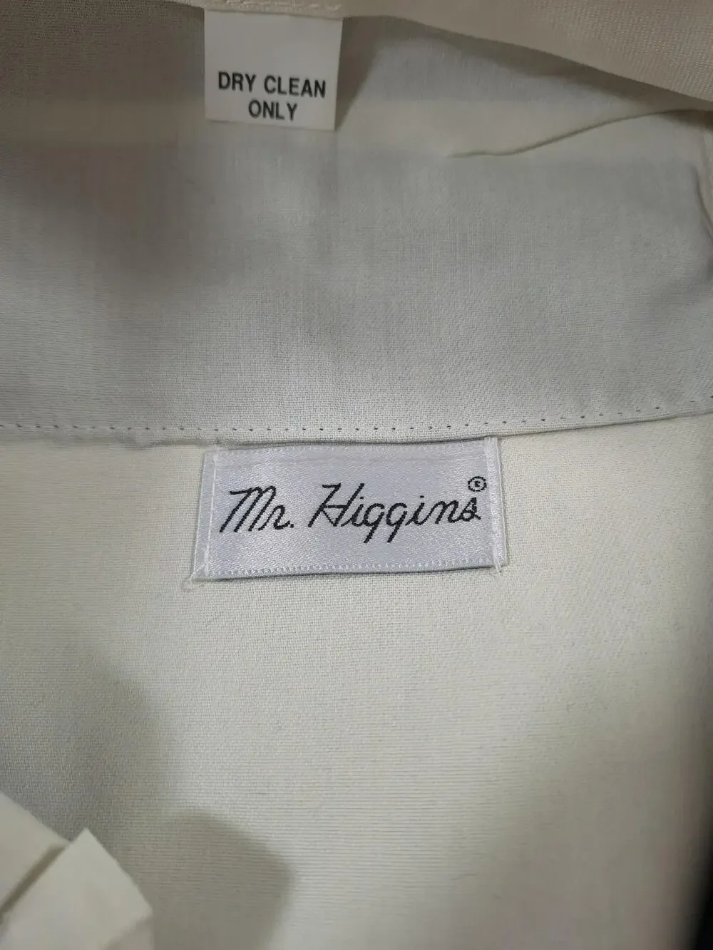 VTG Mr. Higgins Dress Pants Mens 37x36 Black Wool Oxford Pleat Straight NWT USA